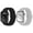 Black, Light Gray, variant on 2 Pack Woven Stretchy Bands for Apple Watch 38/40/41/42mm(Series 10) Men & Women- Black, Cream