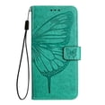 thumbnail image 2 of Butterfly Wallet Case for iPhone 17 Pro with Card Slots & Stand - Shockproof Green, 2 of 5