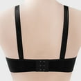 thumbnail image 5 of Bralettes Women Lightly Lined Bra Feature V-Neck Bralette Bra Style W-237 Black S, 5 of 5