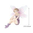 thumbnail image 2 of Hytrove Girl Ornament Resin Adults Wedding Decoration 1Set 3.5x3.9x1.6in, 2 of 8