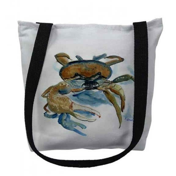 Fiddler Crab Small Tote Bag 13x13 16 inches x 16 inches
