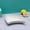 White, variant on Bent Shape Plates Impregnable Dinner Plates Dishwasher Microwave Safe Plastic Plates Reusable Lightweight Plates For Kitchen Or Camping 7.1x7.5 Inches
