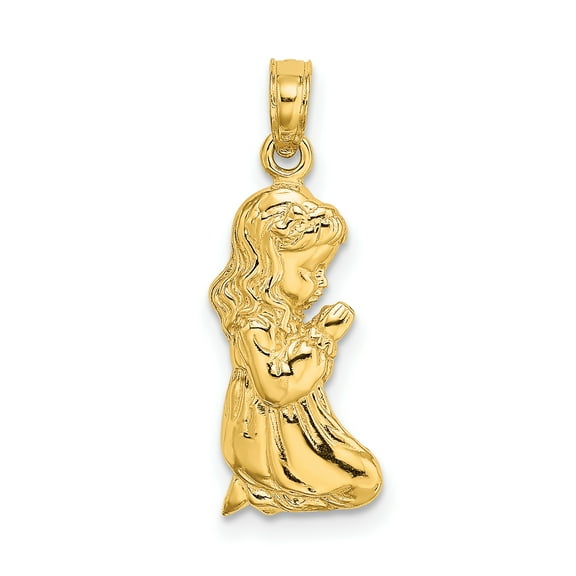Charms Collection 14k Praying Girl Charm