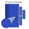 thumbnail image 6 of Luwecf Billiards Table Cloth, Pool Table Cushion Set, Professional Snooker and 6 Pieces Strips Billiard Pool Tablecloth Billiard Cloth, S Blue, 6 of 9