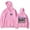PINK, variant on CaseOh Roadhouse Hoodie Men's Hip Hop Printing Pullover Hooded Sweatshirts