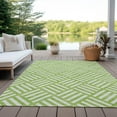 thumbnail image 6 of Addison Rugs Chantille Indoor/Outdoor Transitional Squares Lime Washable Rectangle Rug, 9' x 12', 6 of 6
