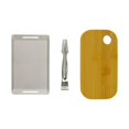 thumbnail image 1 of Pan Griddle Stovetop Plate W/ Serving tongs Barbecue for Restaurant kusrkot Sartén pequeña para barbacoa, 1 of 8