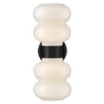thumbnail image 6 of 84250BK Lark Nadia - 20W 2 LED Medium Wall Sconce-16.5 Inch Tall and 6.5 Inch Wide-Black Finish, 6 of 10