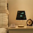 thumbnail image 6 of Ryvnso LED Bedside Table Lamp Irregular Triangle Bedroom Desk Lamps Nightstand Lampshade S, 6 of 7