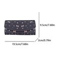 thumbnail image 2 of Monedero con lazo de piel sintética, tarjetero estético, cartera de viaje para niña, 2 of 9