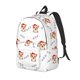 thumbnail image 1 of Fotbe Corgi With Santa Claus Hat Mochila de Lona con Estampado, Mochila Duradera, Mochila Versátil de Alta Calidad, Mochila Compacta Vintage-Small, 1 of 5