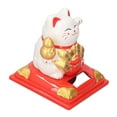 thumbnail image 3 of Solar Waving Cat With Plastic Material, Handcrafted Symbol Of Luck And Prosperity Versatile Decoration Home Decor, 3 of 8