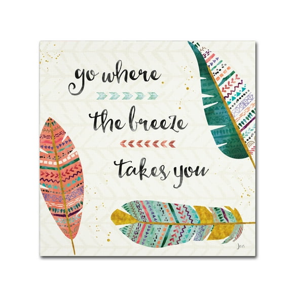 Trademark Fine Art 'Light as a Feather III' Canvas Art by Jess Aiken