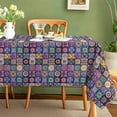 thumbnail image 5 of Bohemian Mandala Geometry Washable TableCloth for Wedding Party Dining Banquet Decoration Luxuriou Table Table Protector Cloth, 5 of 10