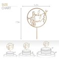 thumbnail image 2 of Topper para torta de madera CC TOWN para baby shower 13 x 20 cm, 2 of 7
