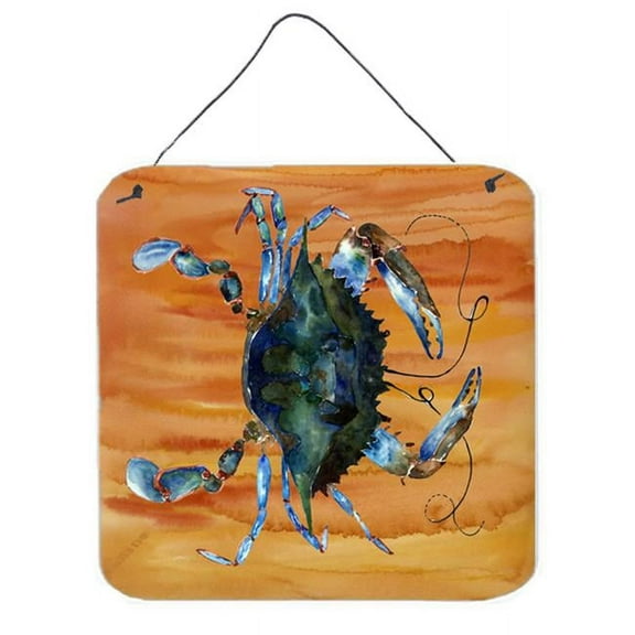 Crab Aluminium Metal Wall or Door Hanging Prints