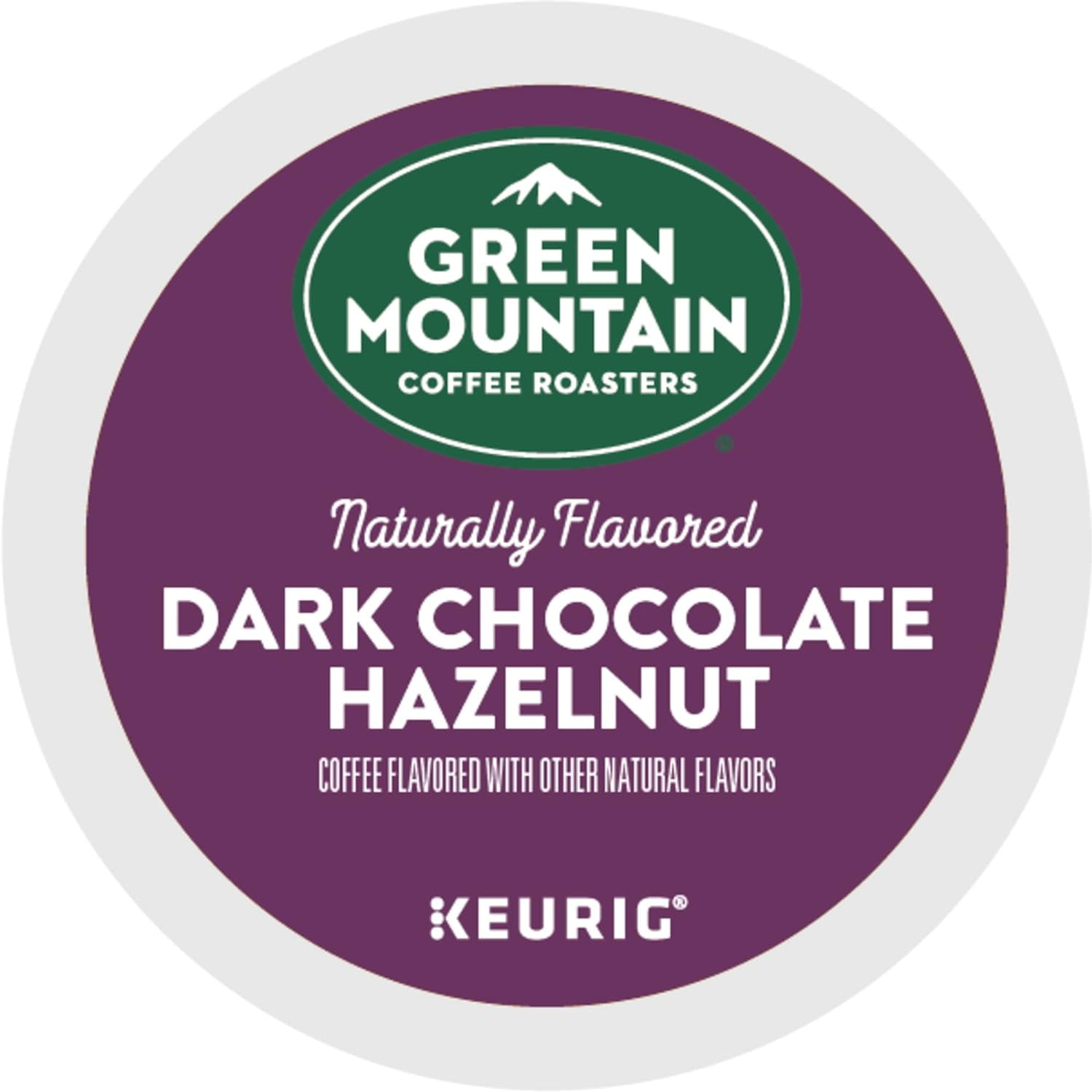 Green Mountain Coffee Roasters Dark Chocolate Hazelnut Coffee, Keurig Single Serve K-Cup Pods, 10 Count