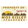 thumbnail image 2 of Asset Tag - Property of Mos Eisley Spaceport - Set of 10, 2 of 3