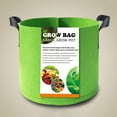 thumbnail image 6 of Soumake Gallon Plant Grow Bag With Handles Non-Woven Fabric Farm Home Vegetable Planting Grow Bag Garden Supplies Household, 6 of 7