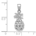 thumbnail image 3 of FB Jewels 14K White Gold Pineapple Pendant, 3 of 3