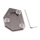 thumbnail image 2 of Almohadilla de extensión de de placa de caballete lateral para /X 14-15 titanio Cola Placa de extensión de pata de cabra, 2 of 7
