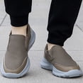thumbnail image 6 of NOKIO Men's S𝗅ip On Sneakers Lightweight Breathable Walking Shoes Comfortable Casual L𝗈afers Non-S𝗅ip Durab𝗅e Outdoor Sport Shoes Wide Width Soft Sole Shoes for Back to College, 6 of 7