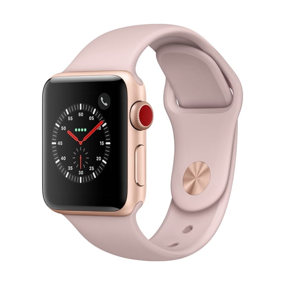 (Open Box) Apple Watch Series 7 (GPS + Cellular, 41mm) Silver Stainless Steel Case with Starlight Sport Band