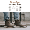 thumbnail image 5 of Ccilu XpreSole Panto Women High Top Ankle Eco-friendly Boots Anti-slipping Lightweight Rainboots, 5 of 5