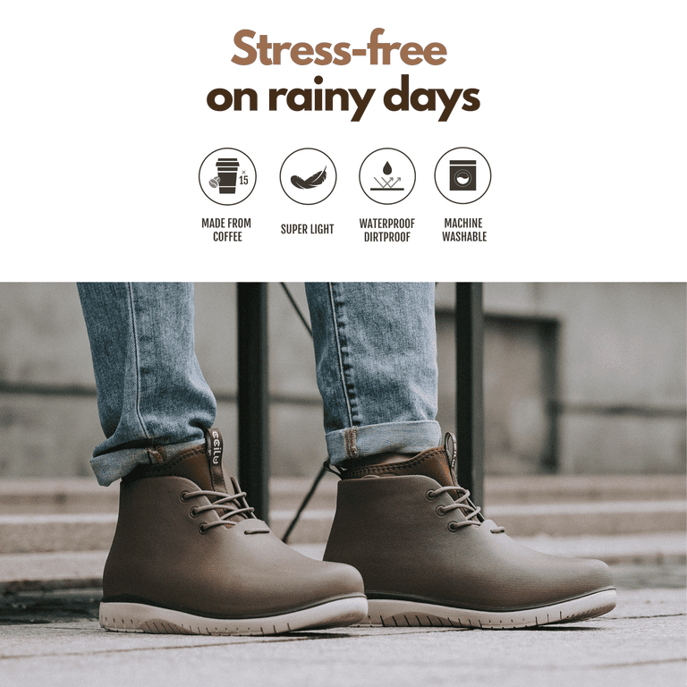 Ccilu XpreSole Panto Men High Top Ankle Eco-friendly Boots  display picture 1
