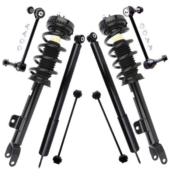PM Auto Rear Shock Absorber Kit - Pair For 2011-2017 Buick Regal & Compatible Models