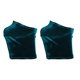 thumbnail image 4 of Paquete de 2 cubrezapatos para pole dance, cubiertas de terciopelo resistentes a los arañazos con Verde oscuro XXL, 4 of 9