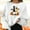 Z05_White, variant on Sixuan Halloween Sweatshirt, Long Sleeve Shirts for Women Fall Fashion 2024 Hoodies, Women'S Pullovers Fun Graphic Print Round Neck Sweatshirt Tops