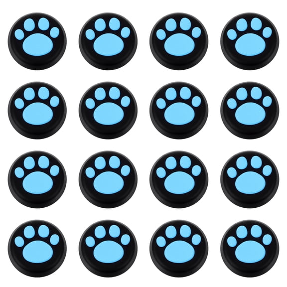 MIPCASE 16Pcs Blue Silicone Joystick Protection Caps Comfortable and Easy to Assemble