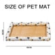 thumbnail image 2 of Apuakthei - Colchoneta para cama de lujo para perros, cojín de hielo para gatos y mascotas de verano, perrera de ratán para perros, colchoneta para dormir para perros pequeños a grandes, diseño de, 2 of 6