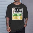 thumbnail image 2 of On Gameday Football We Wear Green And Gold School Spirit TShirt, 2 of 6