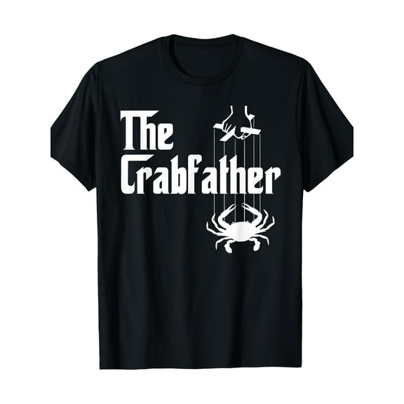 Funny Crab Lover Crabbing The Crabfather Crabber T-Shirt 100% Cotton - 220g