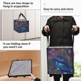thumbnail image 2 of Home Organizer Foldable Fabric Storage Bin With Handle The Whales in The Cyber City, 2 of 7