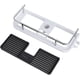 thumbnail image 2 of Estante de ducha con barra de tensión de esquina, organizador de altura ajustable para colgar en la pared de ABS, sistema de drenaje automático para baño y ducha, organizador de ducha sin taladro (30, 2 of 7