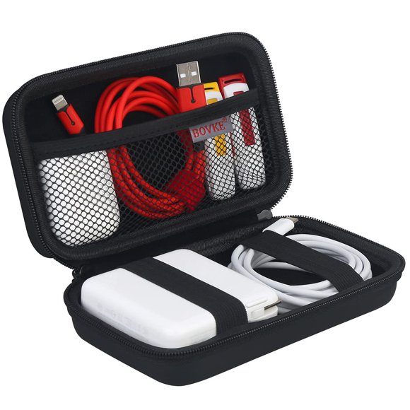 Maletín de transporte BOVKE de protección dura para accesorios electrónicos