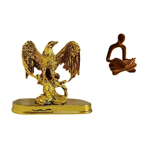 Escultura,Estatua de resina,figura decorativa para el hogar.,Esculturas de animales coleccionables,Figura de pensador abstracto,Estatua de pensador abstracto,decoración para el hogar