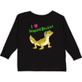 thumbnail image 3 of Inktastic I Love Leopard Geckos Boys or Girls Long Sleeve Toddler T-Shirt, 3 of 5