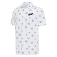 thumbnail image 2 of Men's Antigua White Philadelphia Eagles Fireworks Polo, 2 of 3