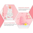 thumbnail image 6 of LOLIPPYY Pink Resin Pen Organizer for Storage Desk Decor Stationery Holder 5.5x3.5 inches, 6 of 8