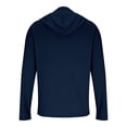 thumbnail image 4 of Hooded Sun Shirts for Men with Thumb Holes UPF 50+ Sun Protection Long Sleeve Shirt Quickly Drying Fishing Hiking Running Workout Shirts, 4 of 5