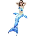 thumbnail image 2 of Girls' Standard Swimming Mermaid Tail Sets High quality, 2 of 5