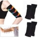 thumbnail image 1 of Nvzi Faja moldeadora de brazos para adelgazar, manga de compresión para brazos para mujer, ayuda a tonificar y dar forma a los brazos superiores, 2 pares (2 negras), 1 of 5