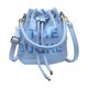 thumbnail image 1 of Bolso Tipo Cubo Con Letras Bolso Cruzado Informal Piel Sintética para Mujer para El (azul Claro), 1 of 9