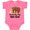 Hot Pink, variant on Inktastic Mimi Bear Loves Me Grandbaby Boys or Girls Baby Bodysuit