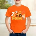 thumbnail image 2 of LRen Toddler Boy Shirts Boy Graphic Print Crewneck Short Sleeve Tee Kid Boy Summer T Shirts Comfort Toddler Boy Summer Clothes, 2 of 4