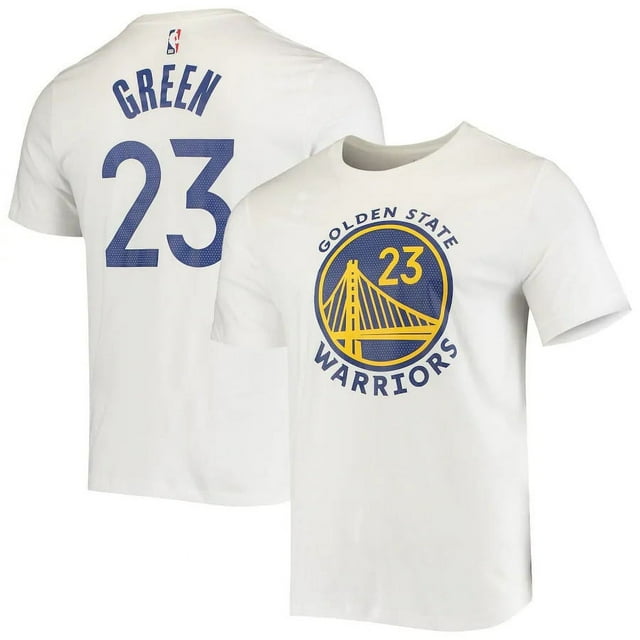 NBA Golden State Warriors clear number cotton T-shirt